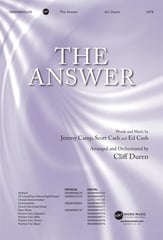 The Answer SATB choral sheet music cover